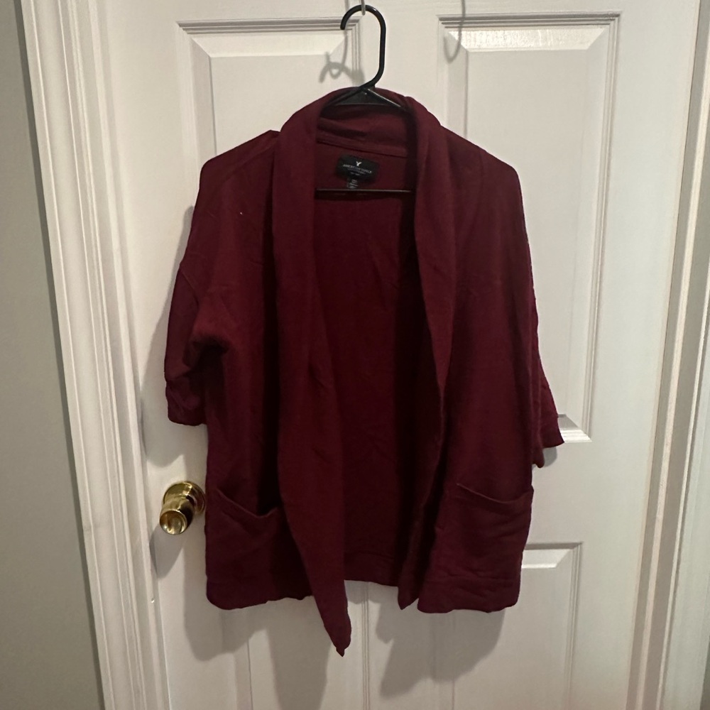 American Eagle short-sleeved cardigan